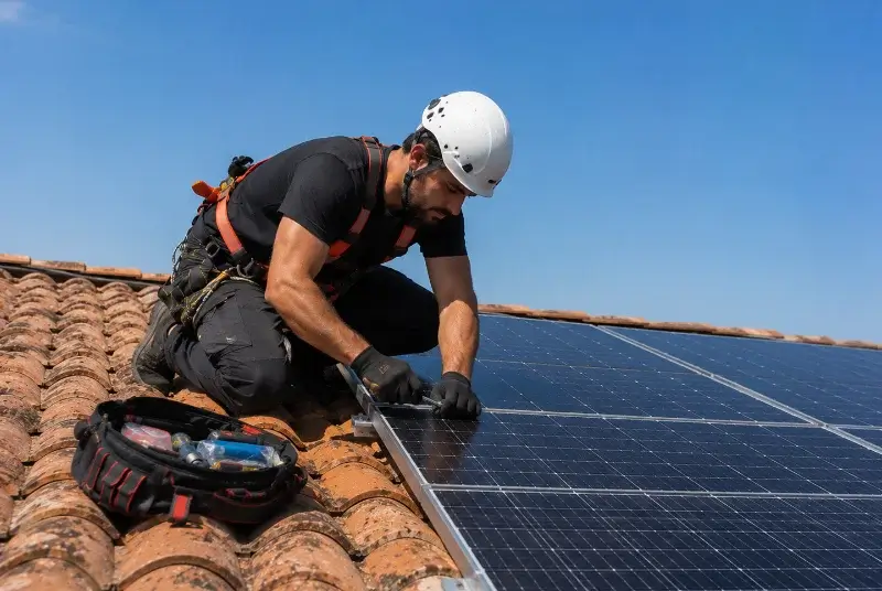 Maintenance et monitoring de panneaux solaires à Saint-Aignan